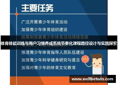 体育体能训练与用户习惯养成系统节奏化课程路径设计与实践探索
